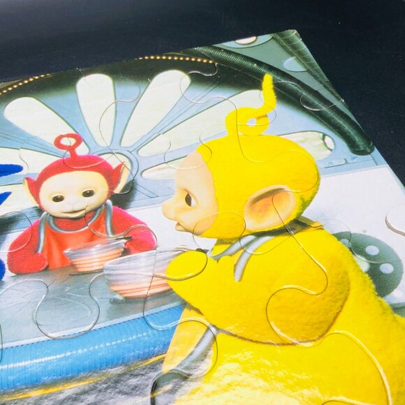 Vintage 1998 TELETUBBIES Characters Lunchtime Jigsaw Puzzle: 24 pcs COMPLETE - Picture 4 of 15